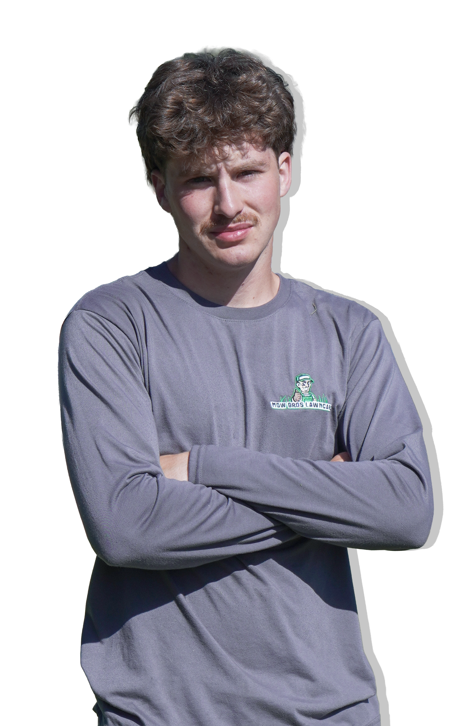 McGuire Barton, manager at Mow Bros Lawn Care