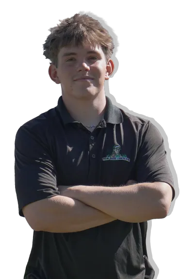 Will Vanderlinden, owner of Mow Bros Lawn Care