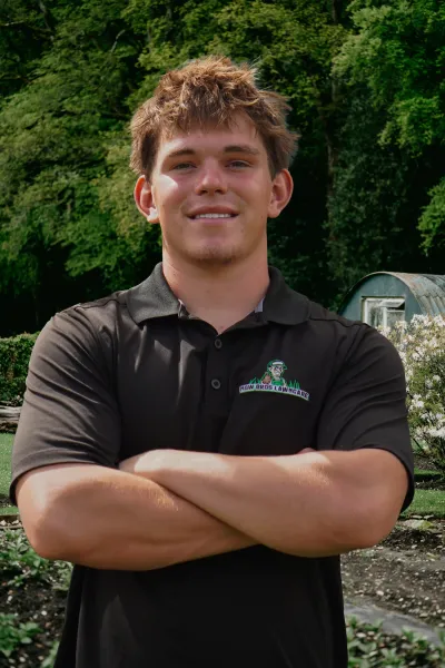 Will Vanderlinden, owner of Mow Bros Lawn Care