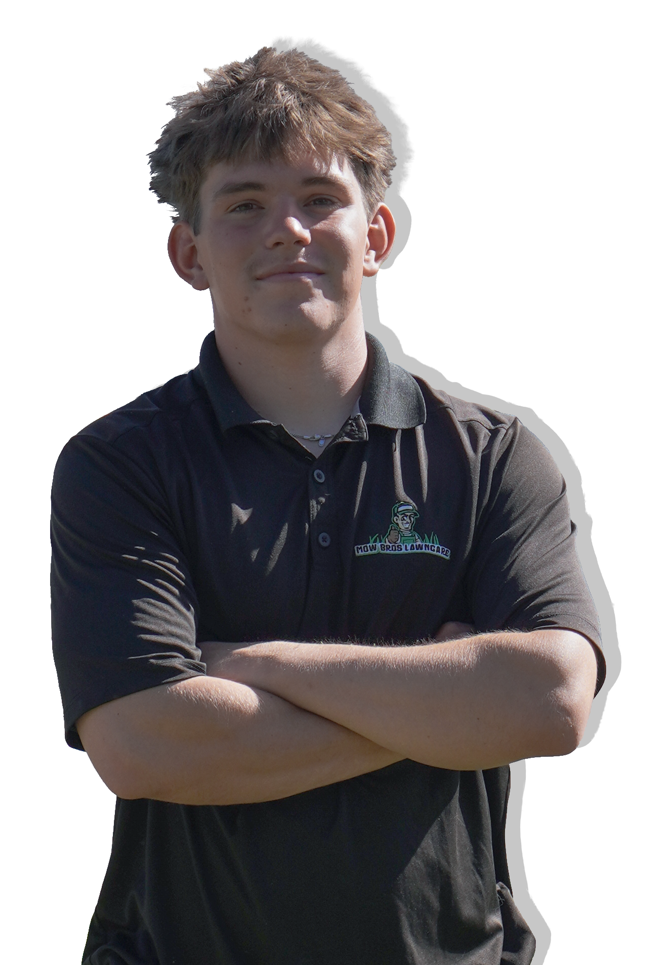 Will Vanderlinden, owner of Mow Bros Lawn Care